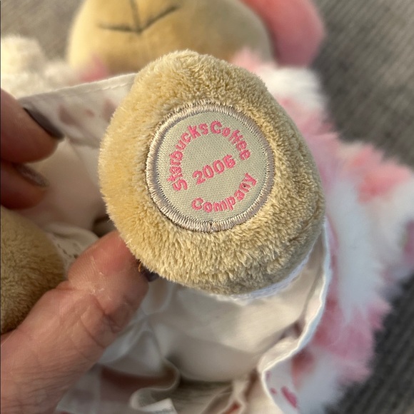 Starbucks Bearista Girl Bear Plush 46th Edition Valentine's Day bear 2006 - Picture 7 of 12